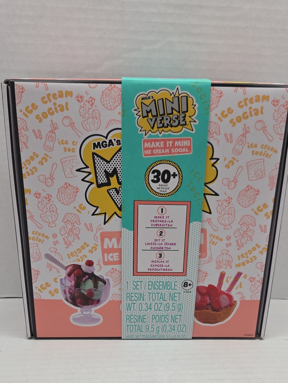 Mini Verse Make It Mini Ice Cream Social Kit - Teal & Pink